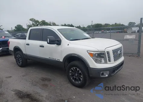 2019 Nissan Titan Pro-4X из США, поврежденный, VIN 1N6AA1E57KN504186